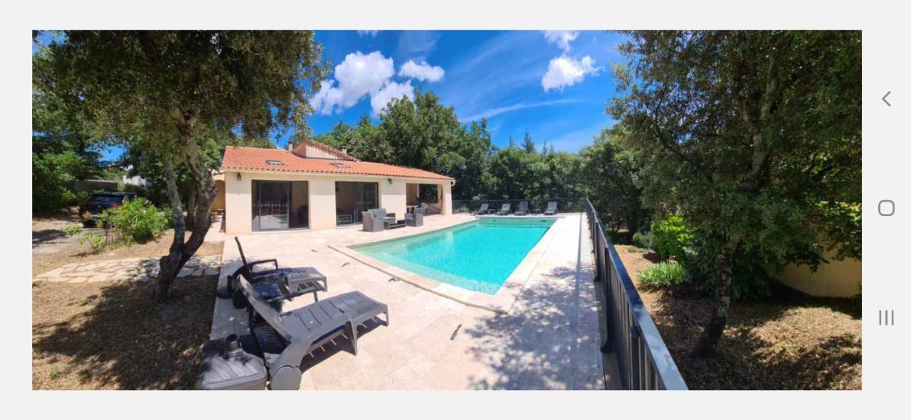La Casita Villa Avec Piscine Pres D'Uzes Saint-Laurent-la-Vernède Buitenkant foto