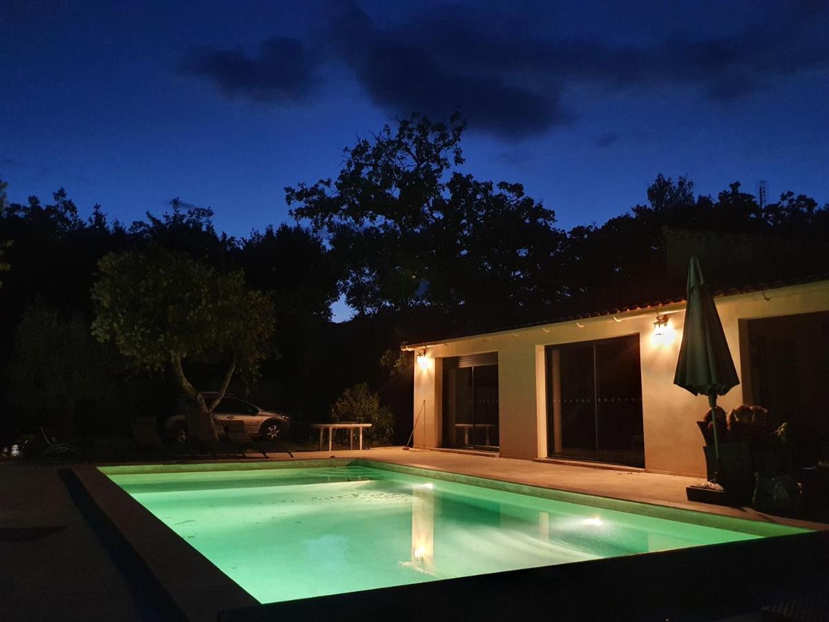 La Casita Villa Avec Piscine Pres D'Uzes Saint-Laurent-la-Vernède Buitenkant foto