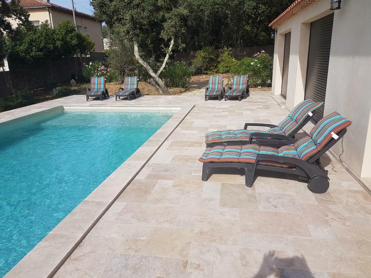 La Casita Villa Avec Piscine Pres D'Uzes Saint-Laurent-la-Vernède Buitenkant foto
